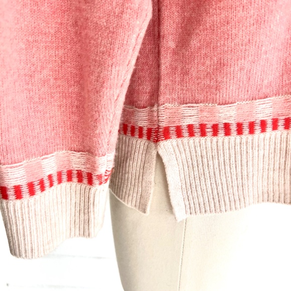 MADEWELL Mayer Fair Isle Sweater in Heather Blossom - M - Picture 5 of 13